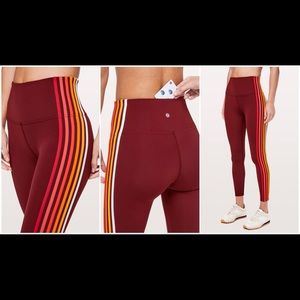 SOLD OUT Lululemon Take A Hint Deep Rouge size 4